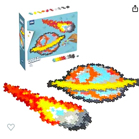 NEW SEALED Plus Plus Puzzle By Number Space | Build A Piece of Space in 2D - Picture 1 of 6